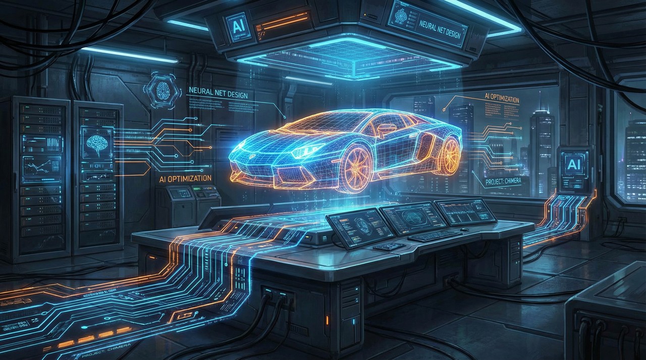 小马拉大车AI汽车改装设计视频